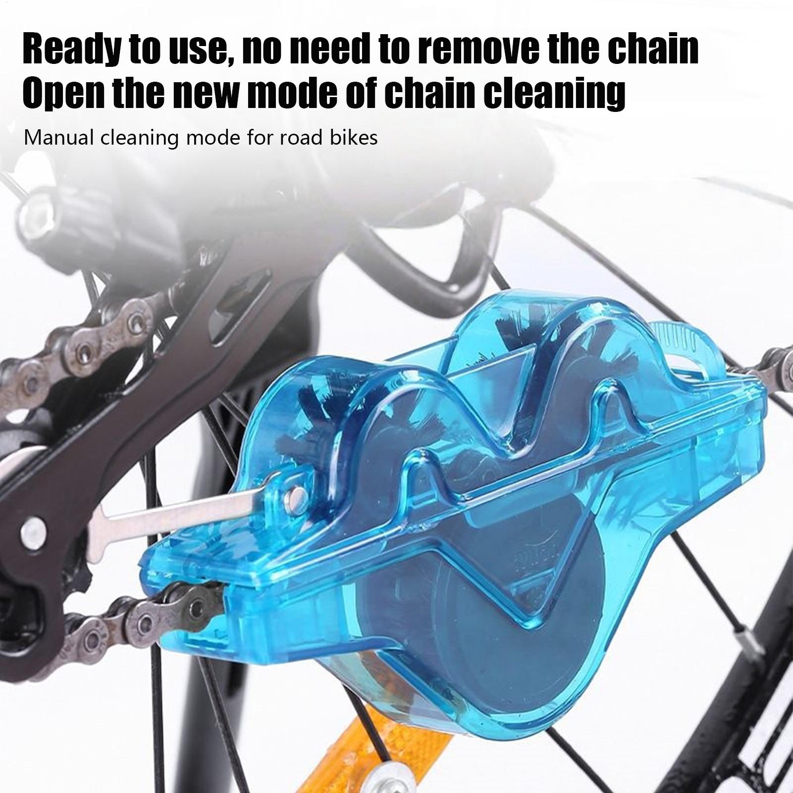 Bike Chain Cleaner - Pembersih Rantai Sepeda, Sikat Pembersih Rantai,