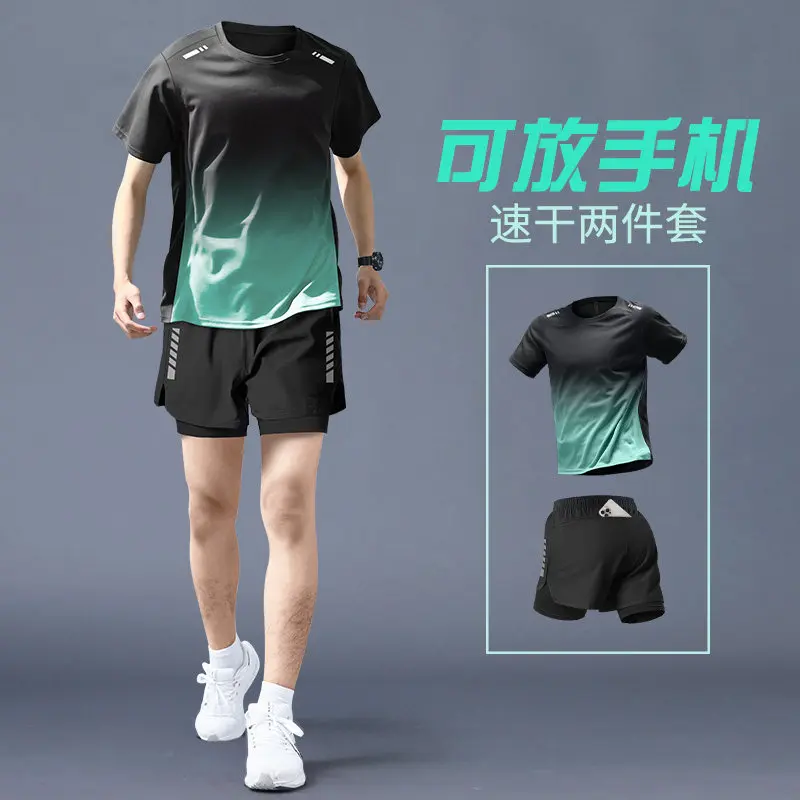 Cycling Gear Man - Set Lari Profesional Pria - Atasan