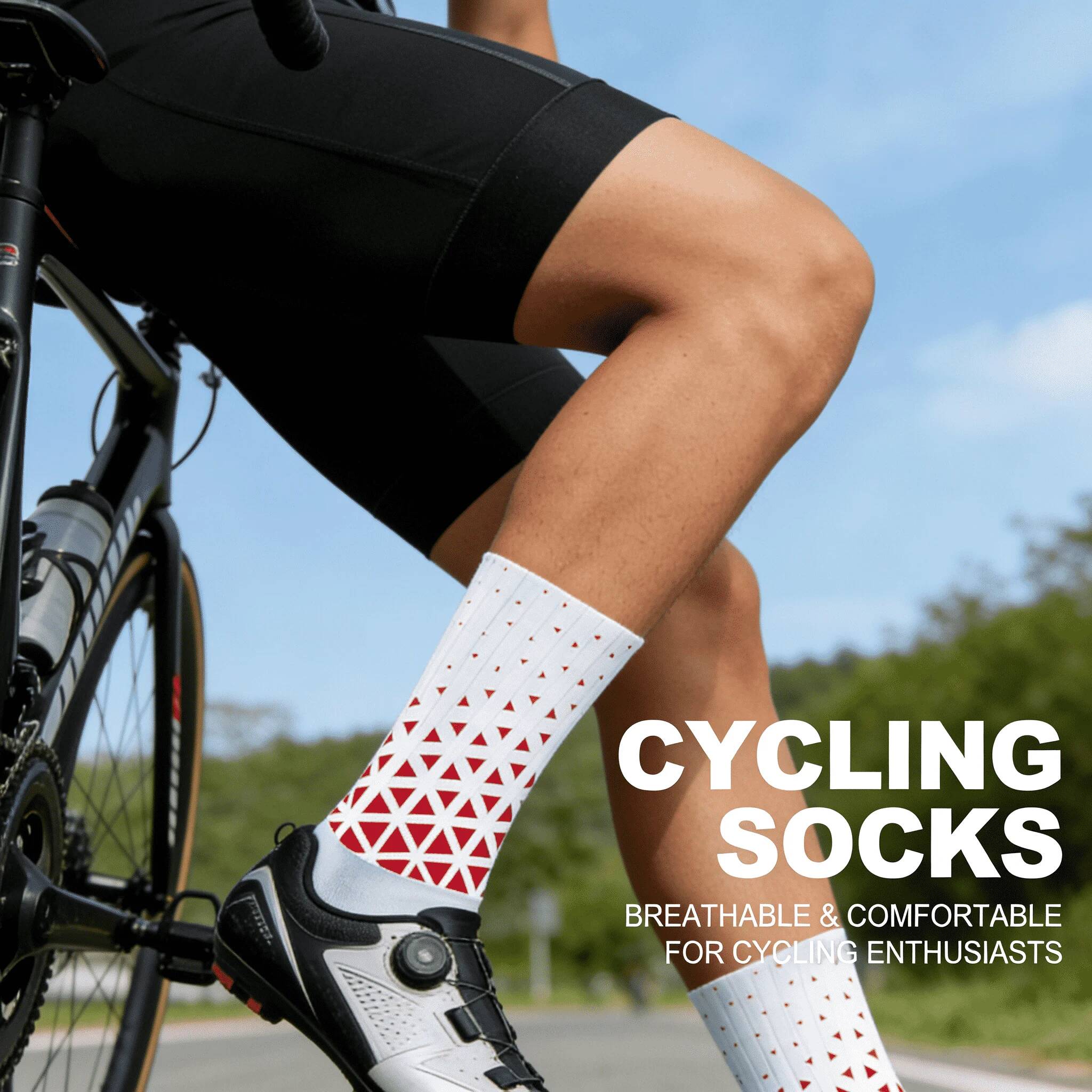 Cycling Gear Man - Kaos Kaki Bersepeda Profesional Anti-Selip 2026,