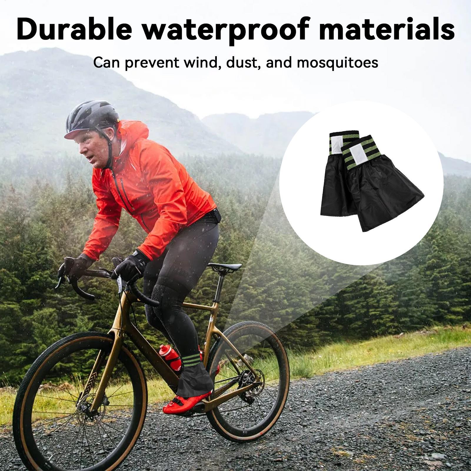 Cycling Gear Waterproof - Pelindung Kaki Bersepeda Tahan Air dan