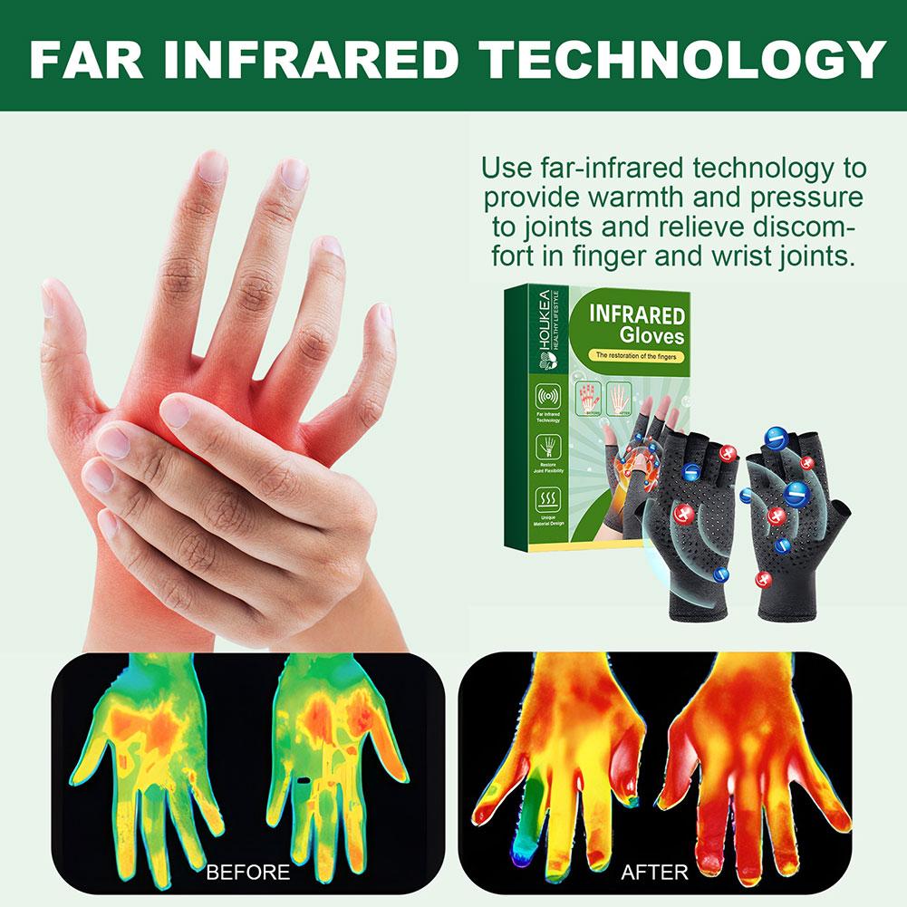 Cycling Gloves - Sarung Tangan Kompresi Arthritis Terapi Penopang