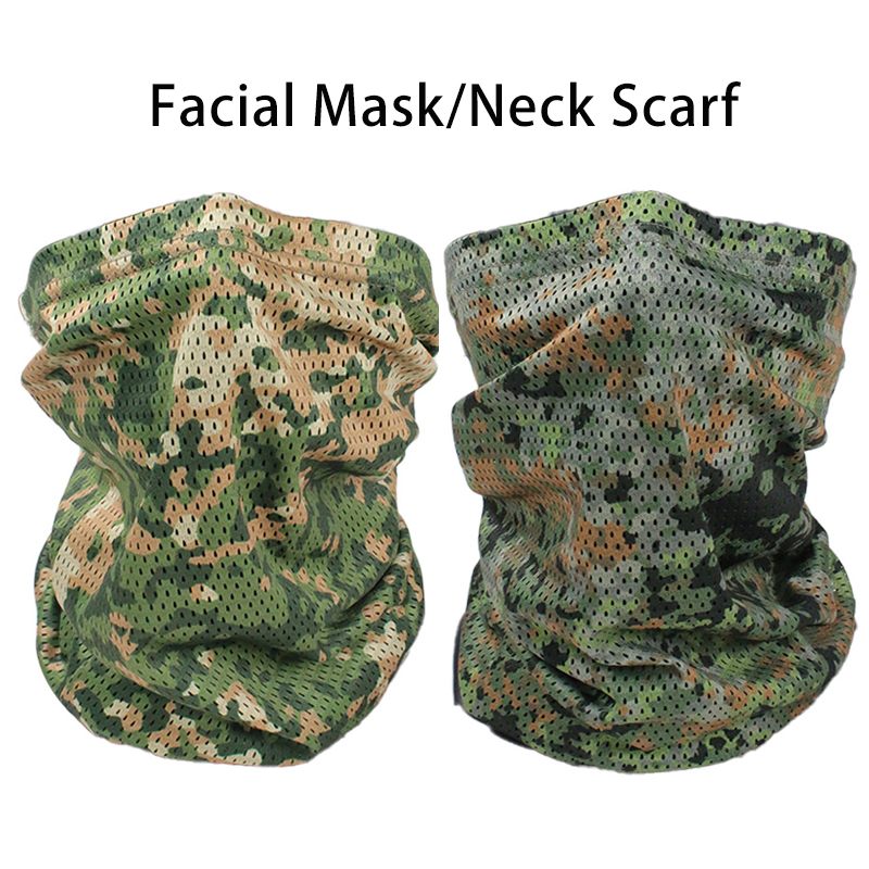 Cycling Gear Man - Masker Wajah Pelindung Matahari Ringan untuk