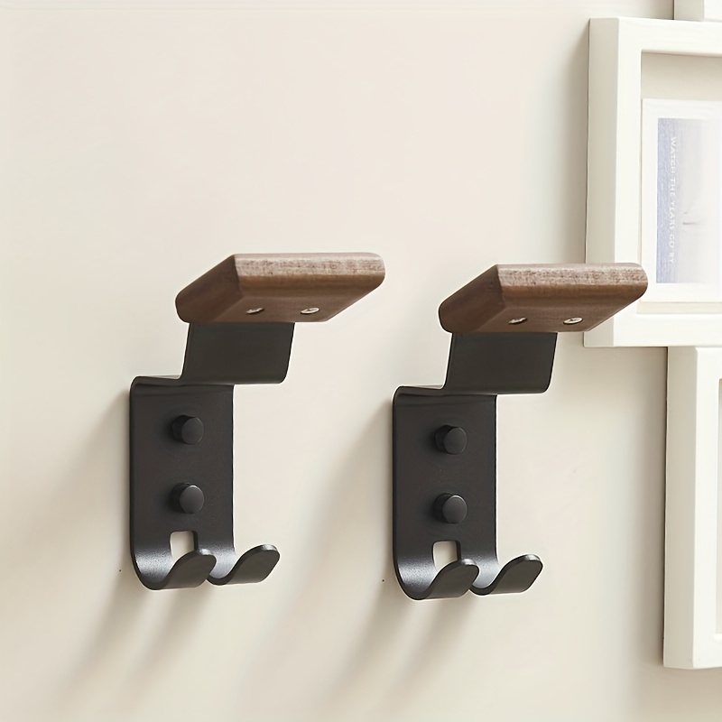 Cycling Gear Wall Storage - Tempat Helm Sepeda Motor Kayu Solid