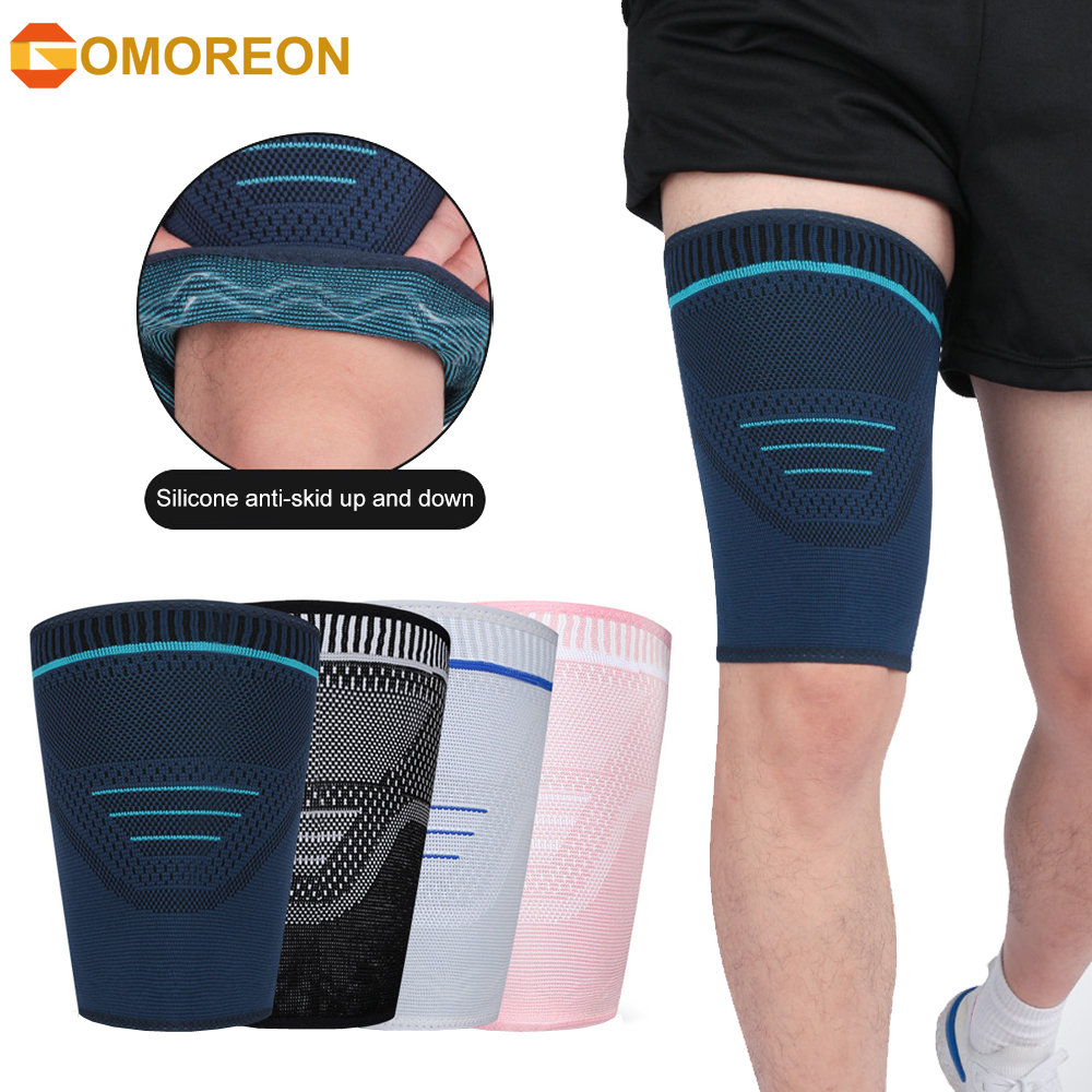 Cycling Quads - 1 buah lengan kompresi Paha, lengan