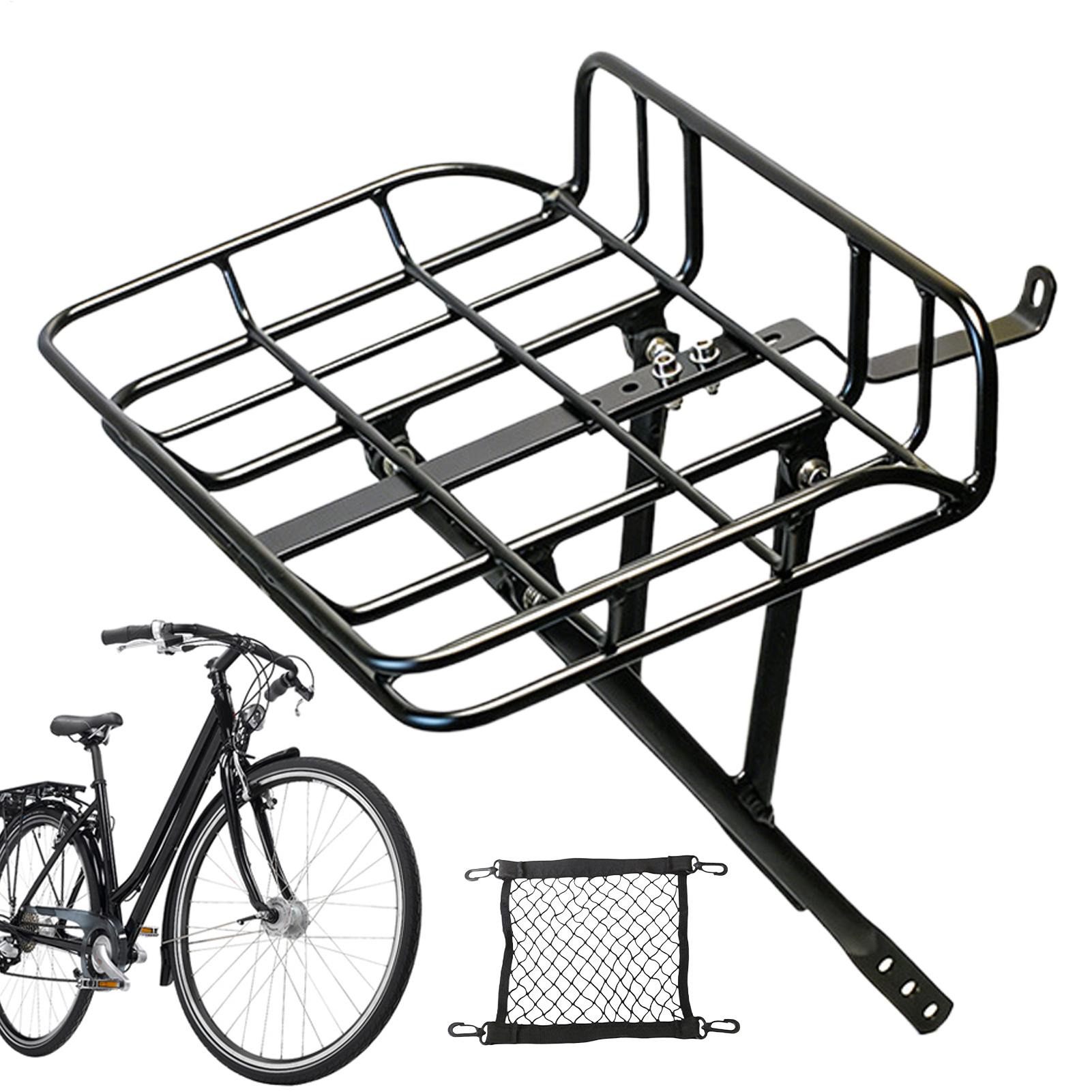 Bike Cargo Rack - Keranjang Sepeda Depan Lepas Pasang Cepat,