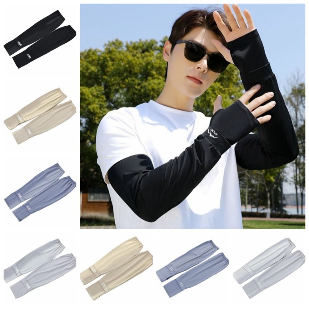 Cycling Gloves - Sarung Tangan Sutra Es Longgar Pelindung