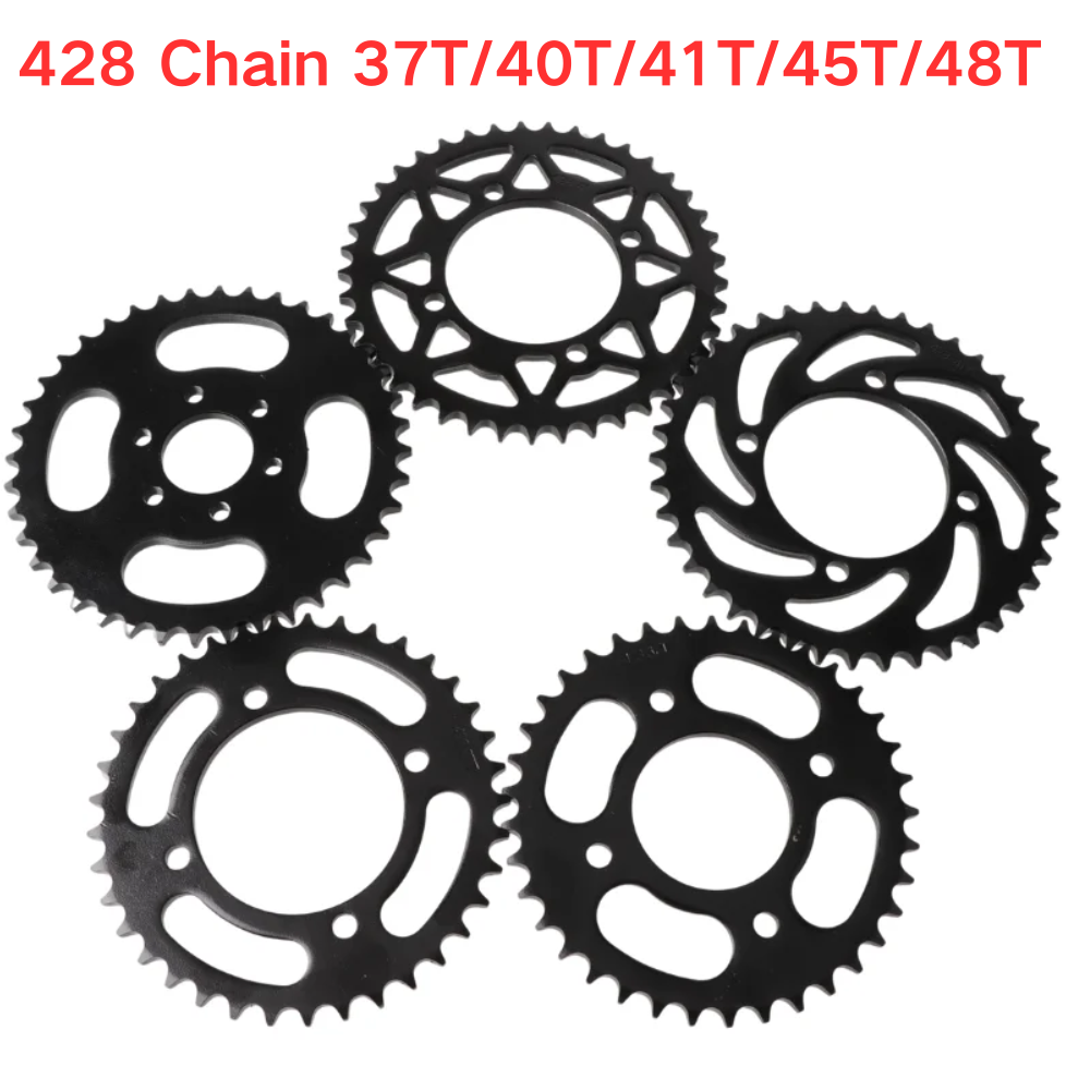 Cycling Quads - 428 Link 37T/40T/41T/45T/48T Sproket Belakang Motor