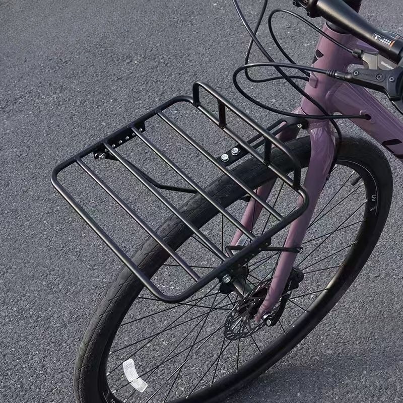 Bike Cargo Rack - Rak Bagasi Sepeda Baja Karbon Tebal,