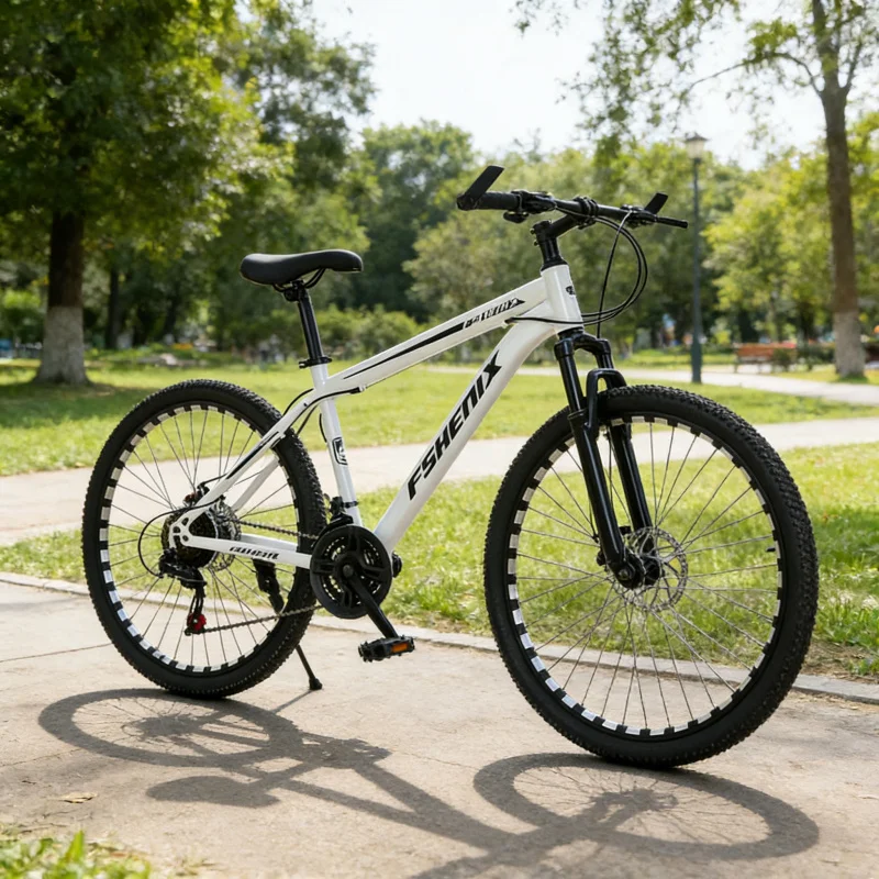 Cycling Gear For Commuting - Sepeda Gunung Snow White Spoke Wheel