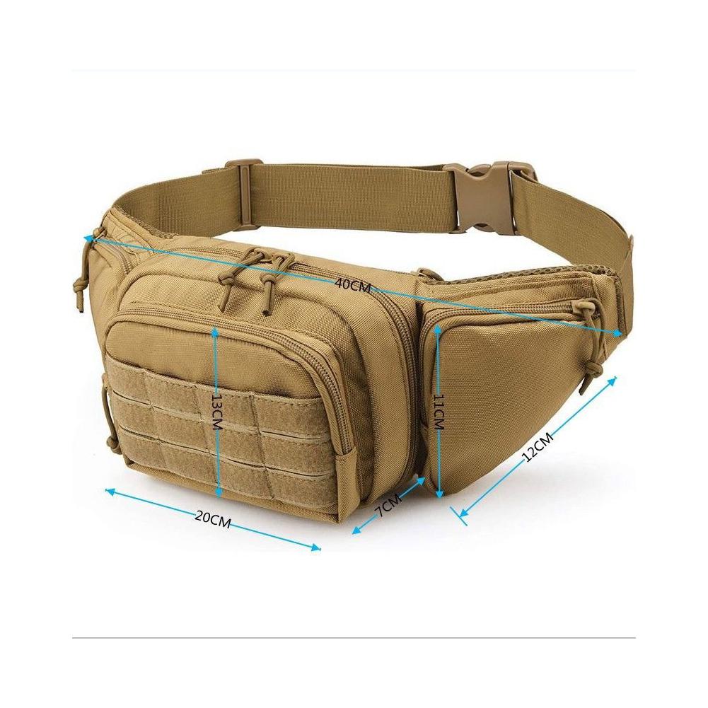 Cycling Gear Waterproof - Tas Pinggang Taktis Tas Pinggul Tahan