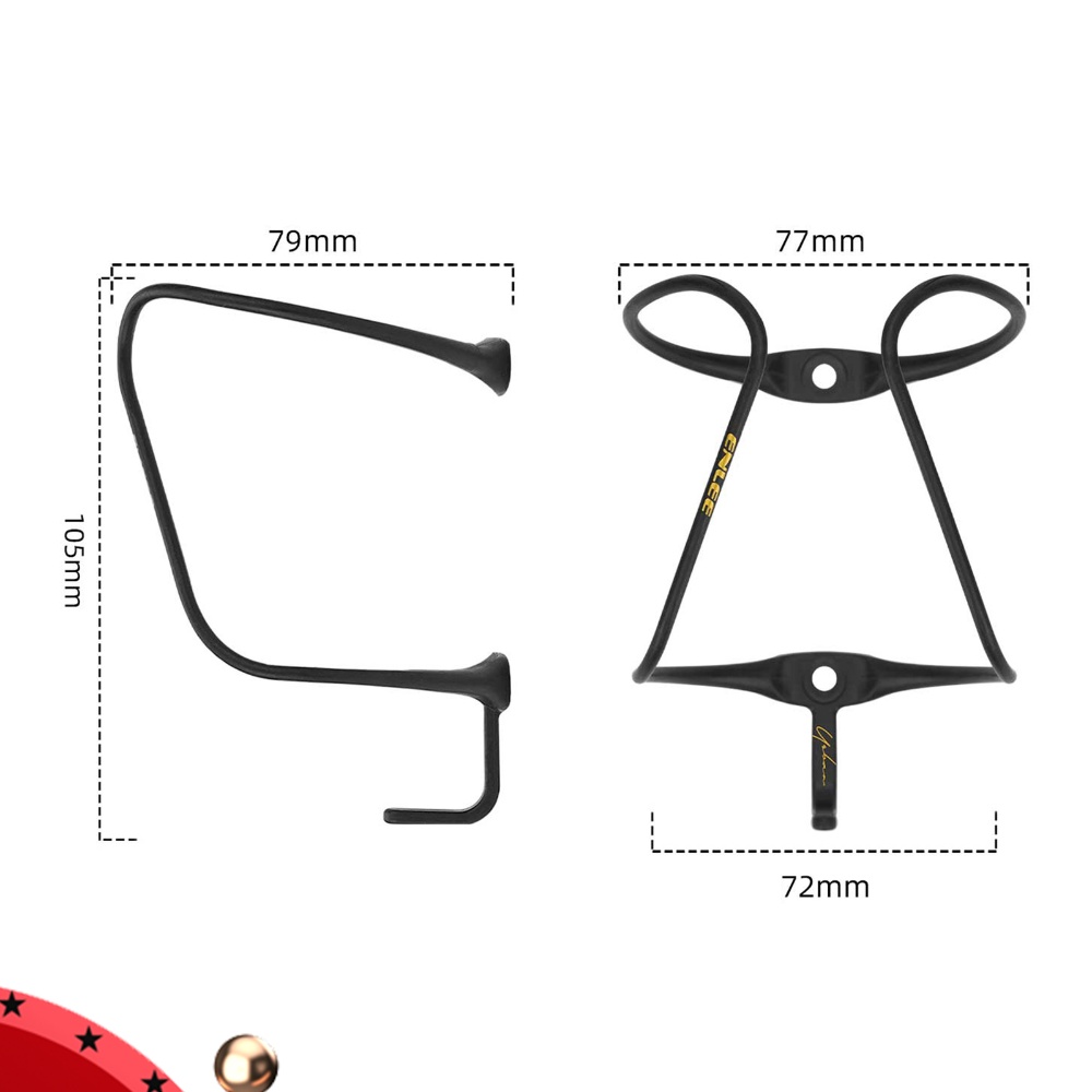 Ultra Cycling Gear - Komposit Serat Karbon Tinggi 9g Tempat