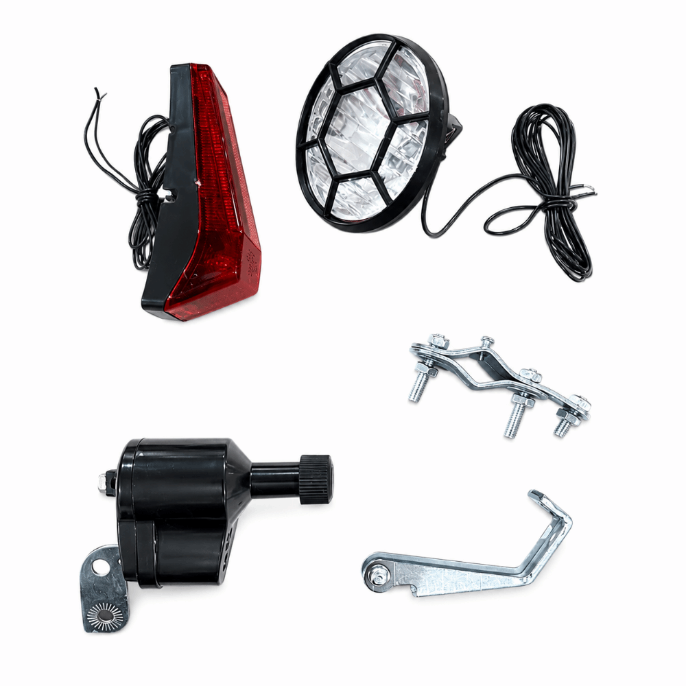 Set Lampu Sepeda Dynamo Tanpa  - Bike Dynamo Light ulasan dan harga