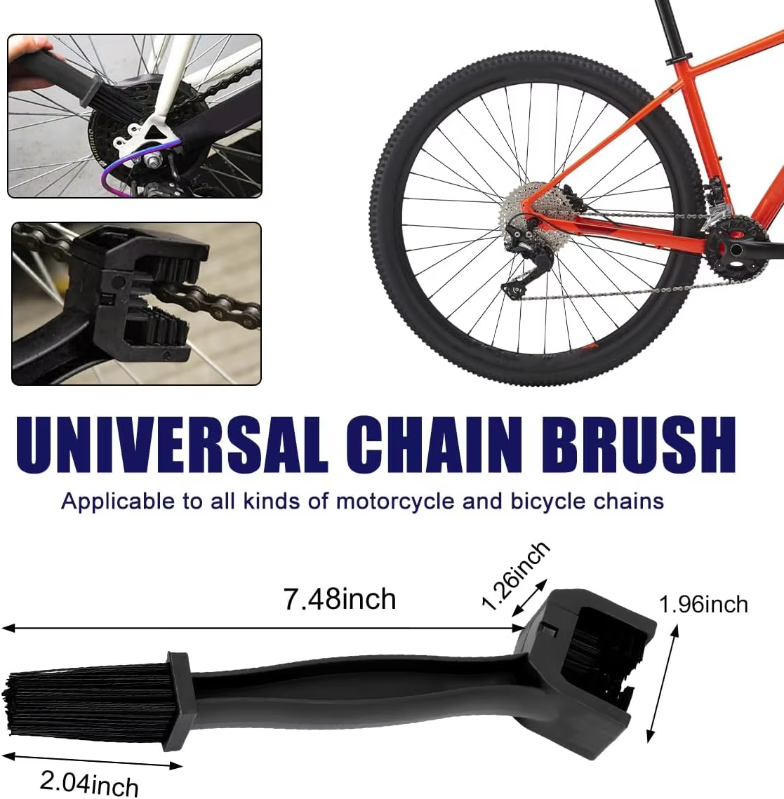 Sikat Pembersih Rantai Plastik - Bike Chain Cleaner ulasan dan harga