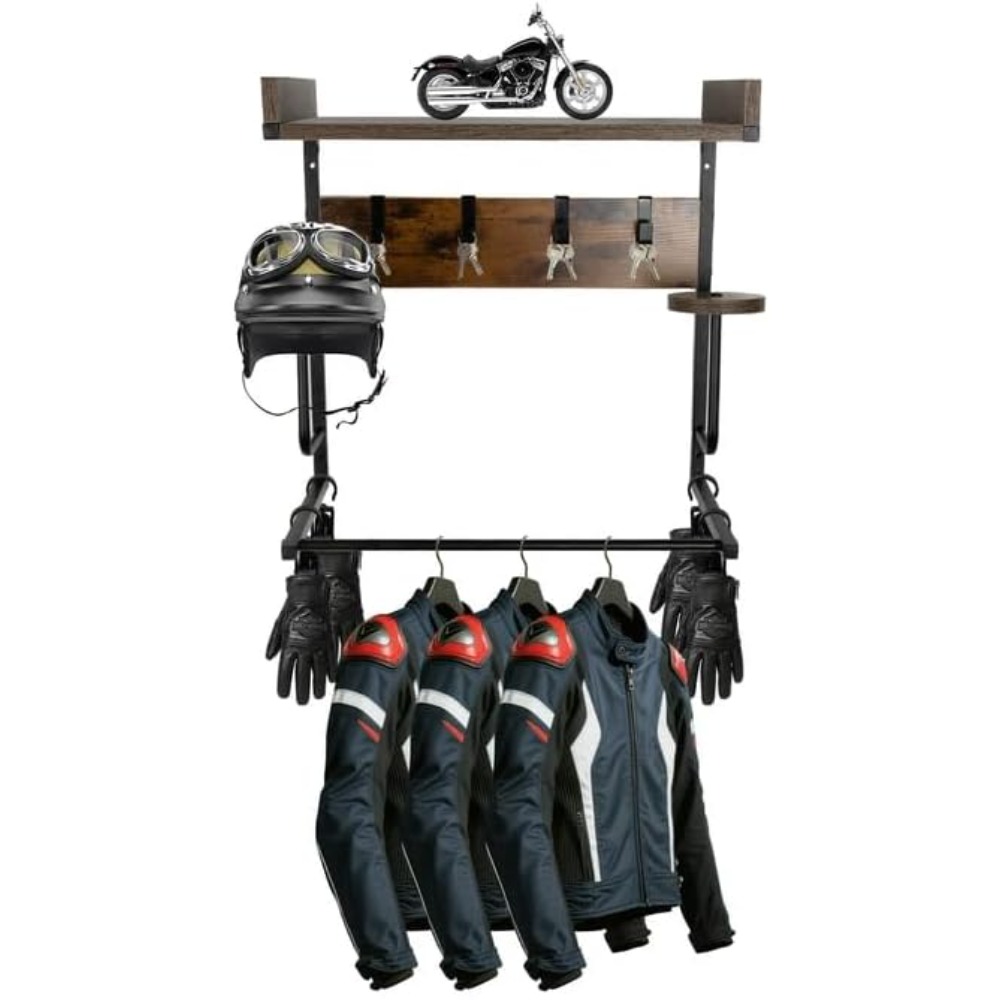 Penyangga Helm Sepeda Motor de - Cycling Gear Wall Organizer ulasan dan harga