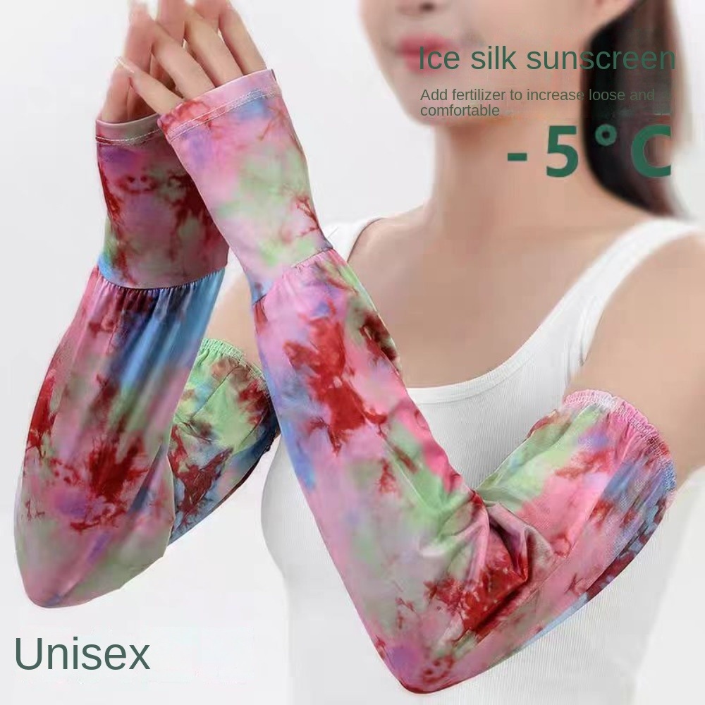 Sarung Tangan Panjang Sutra Es - Cycling Gloves ulasan dan harga