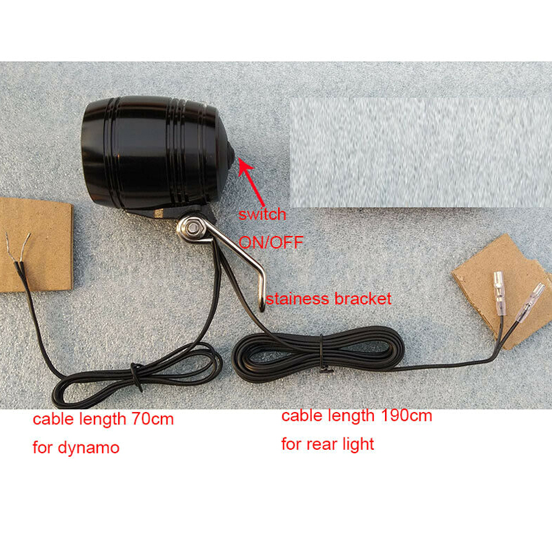 Bike Front Head Light Lamp for - Bike Dynamo Light ulasan dan harga