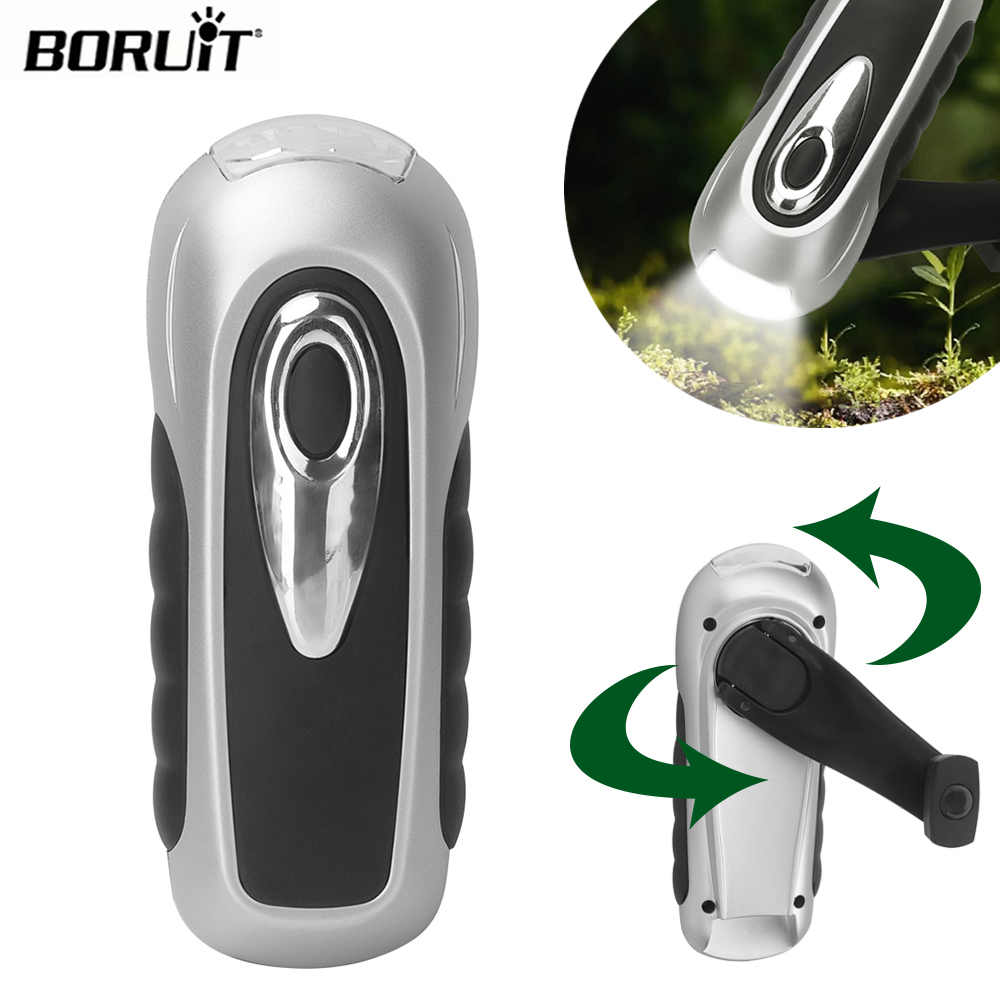 BORUIT Senter LED Engkol Tanga - Bike Dynamo Light ulasan dan harga
