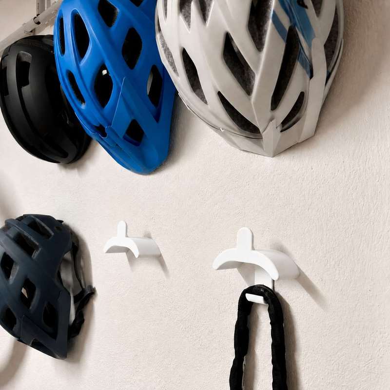 Braket Helm Sepeda Gantung Din - Cycling Gear Wall Storage ulasan dan harga