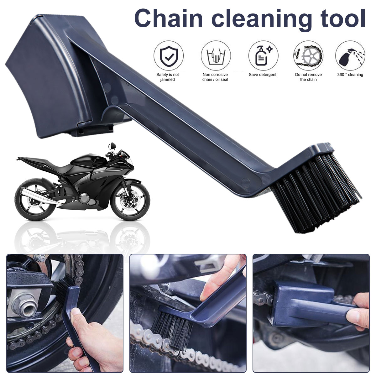 Sikat pembersih rantai sepeda  - Bike Chain Cleaner ulasan dan harga