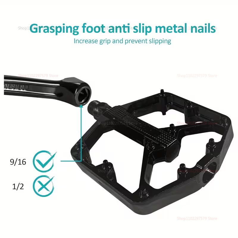 Pedal Sepeda Anti Selip Ringan - Cycling Gear For Commuting ulasan dan harga