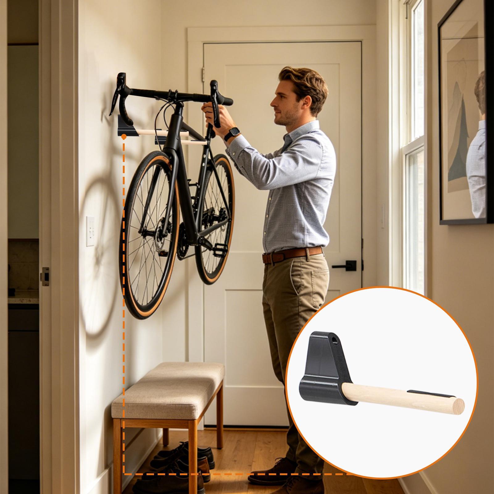 Rak Sepeda Dinding - Gantungan - Cycling Gear Wall Organizer ulasan dan harga