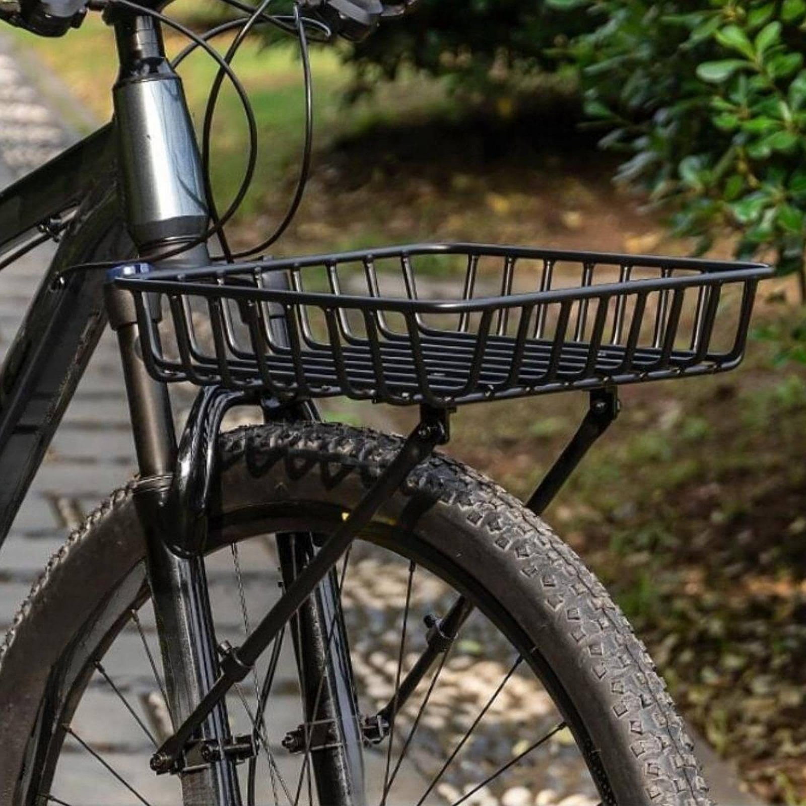 Keranjang Depan Aluminium Ring - Cycling Gear For Commuting ulasan dan harga
