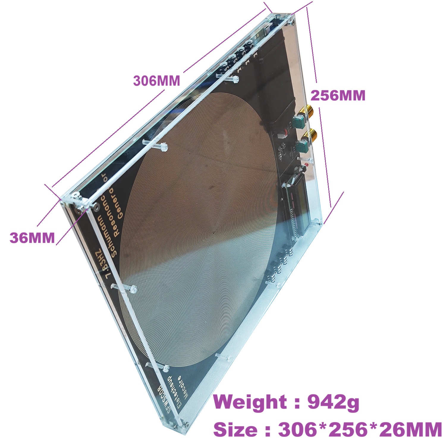 8CH 250MM Antena Besar Generat - Cycling Quads ulasan dan harga