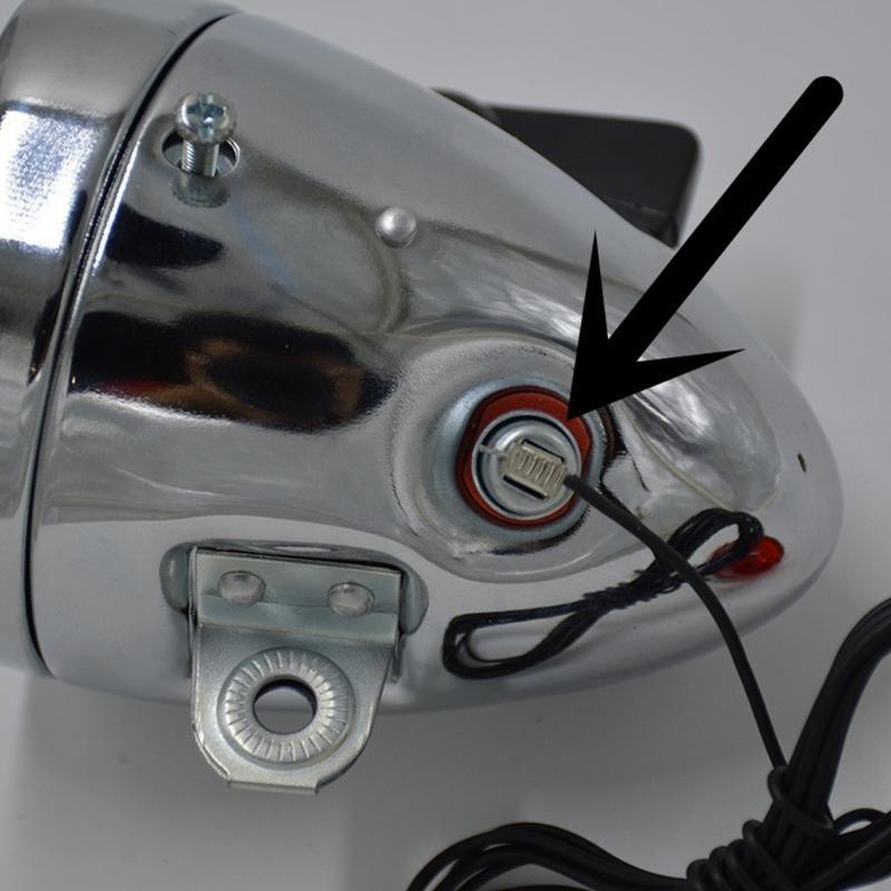 652F 12V 6W Generator Lampu Be - Bike Dynamo Light ulasan dan harga