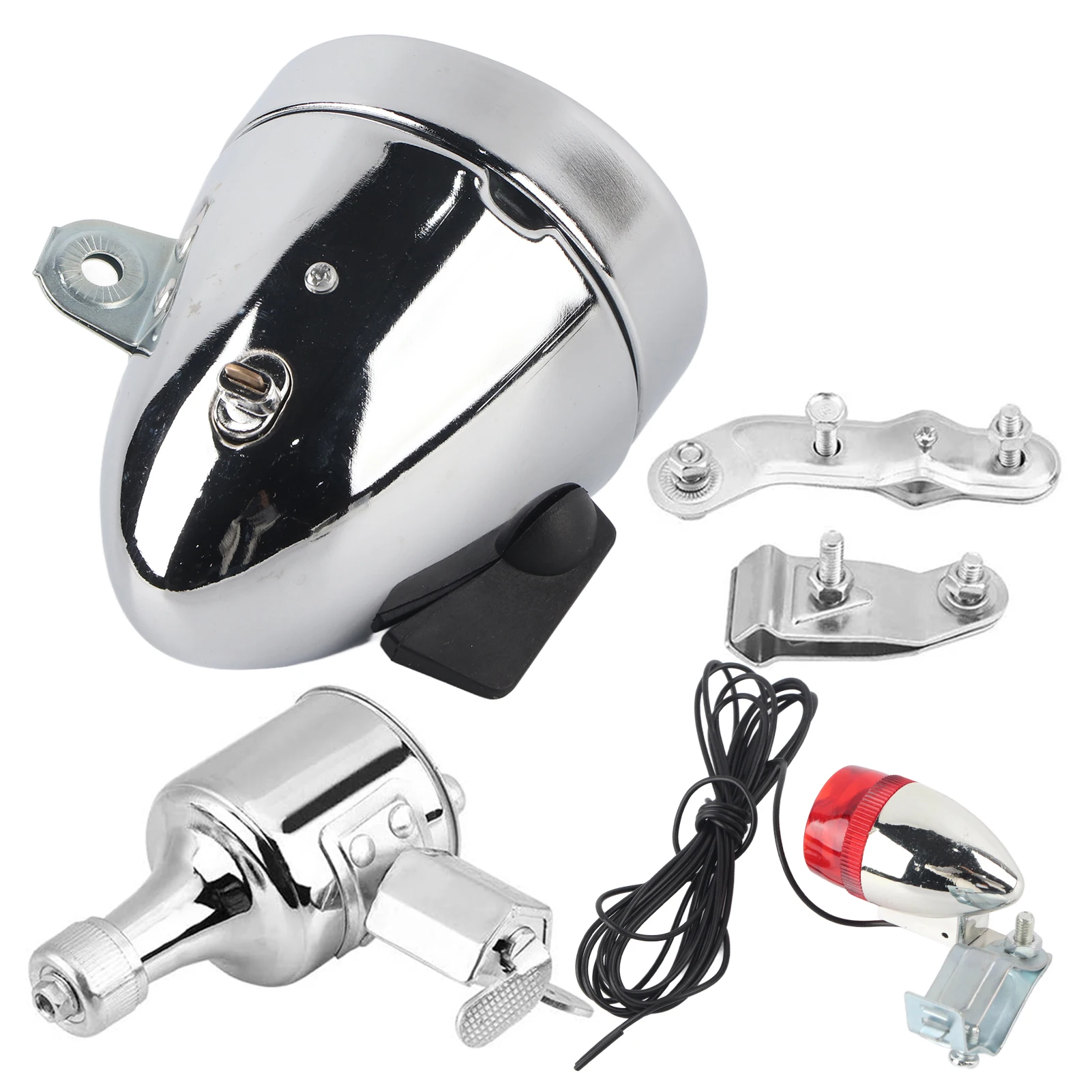 Kit Lampu Depan dan Belakang D - Bike Dynamo Light ulasan dan harga