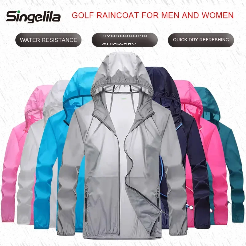 Jas hujan Golf jaket ringan de - Cycling Gear Waterproof ulasan dan harga