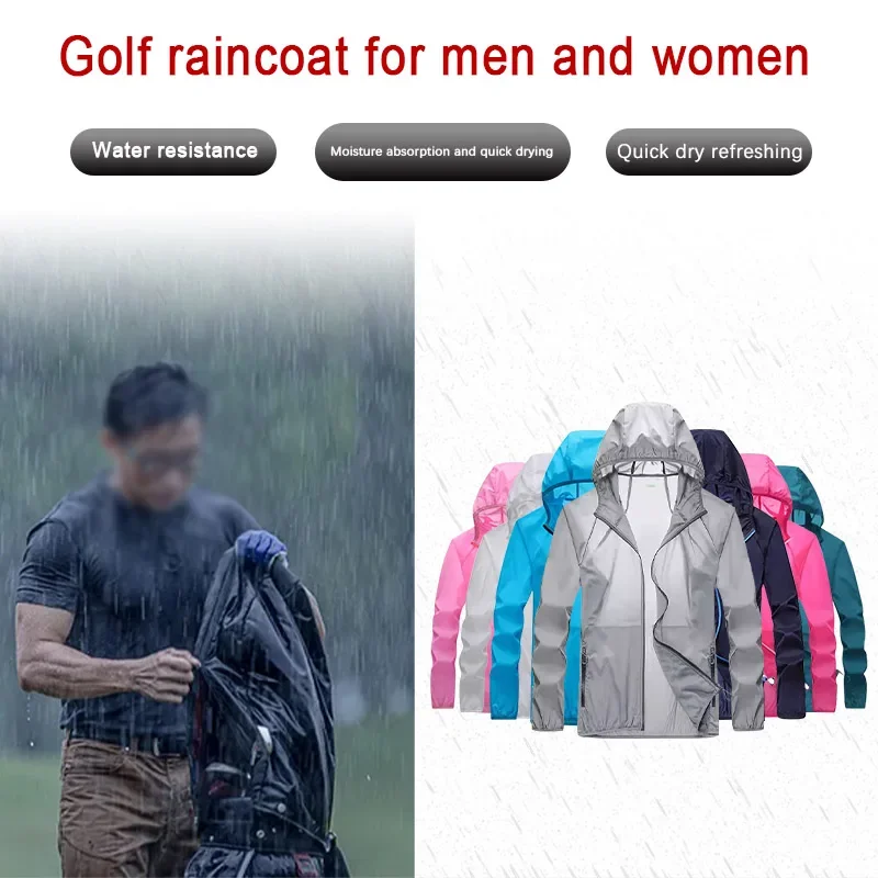 Jas hujan Golf jaket ringan de - Cycling Gear Waterproof ulasan dan harga
