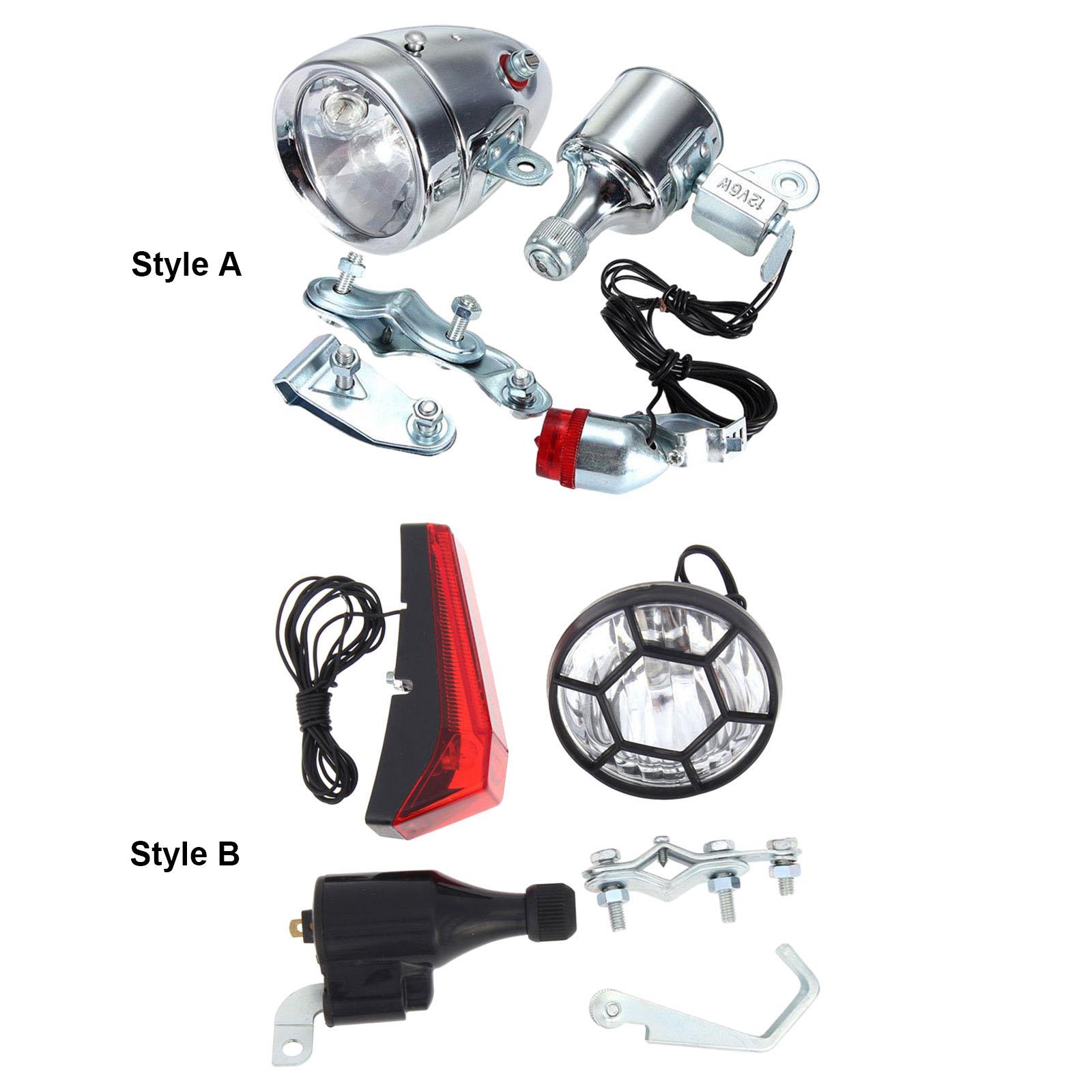 Set Lampu Sepeda Dynamo Pemasa - Bike Dynamo Light ulasan dan harga