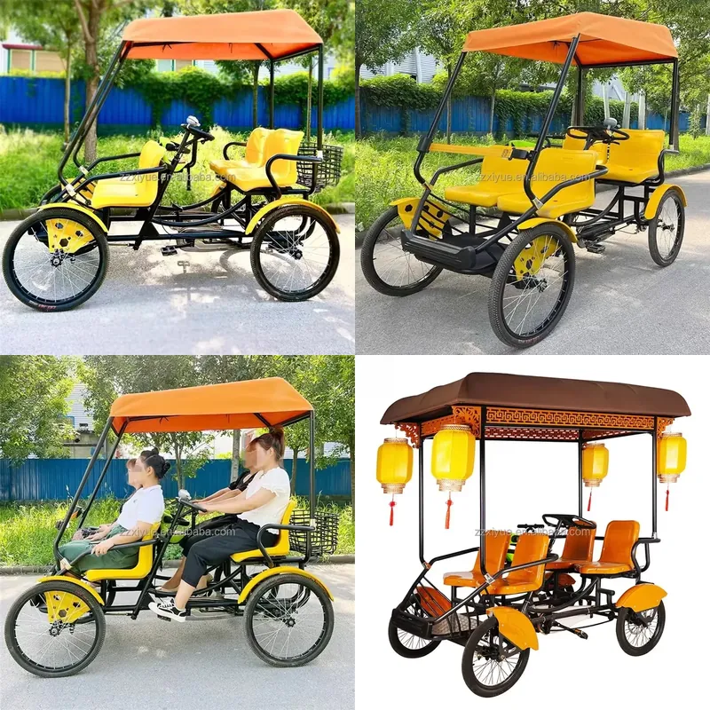 Sepeda Keluarga Empat Kursi ya - Cycling Quads ulasan dan harga