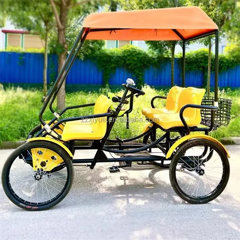 Sepeda Keluarga Empat Kursi ya - Cycling Quads ulasan dan harga