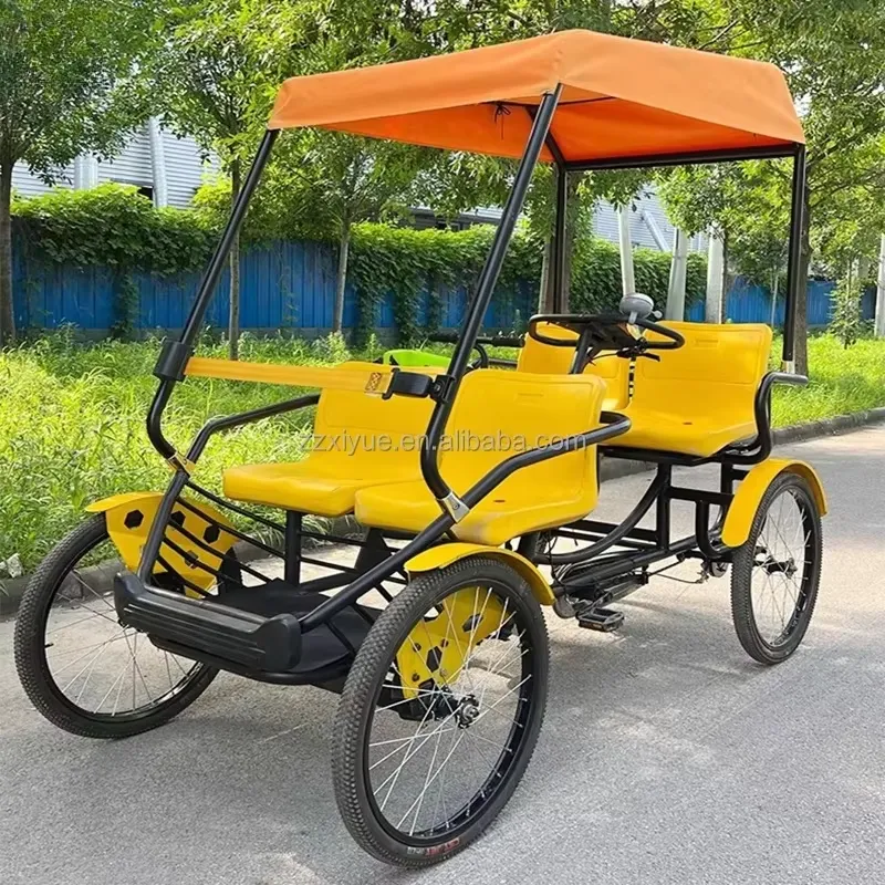 Sepeda Keluarga Empat Kursi ya - Cycling Quads ulasan dan harga