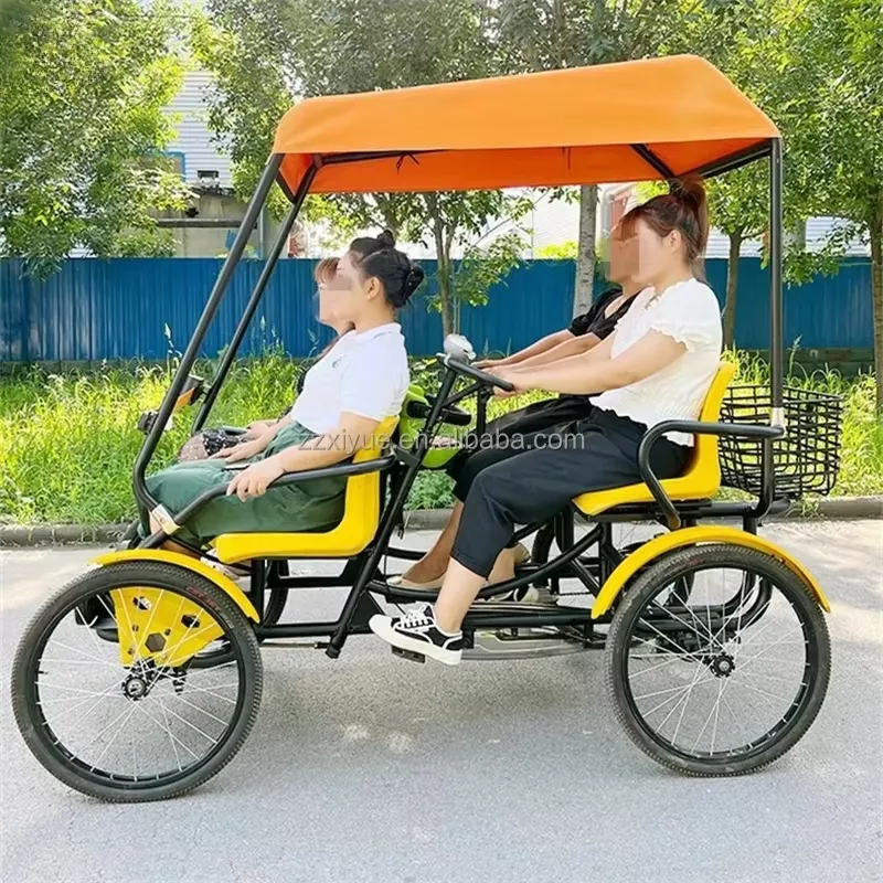 Sepeda Keluarga Empat Kursi ya - Cycling Quads ulasan dan harga