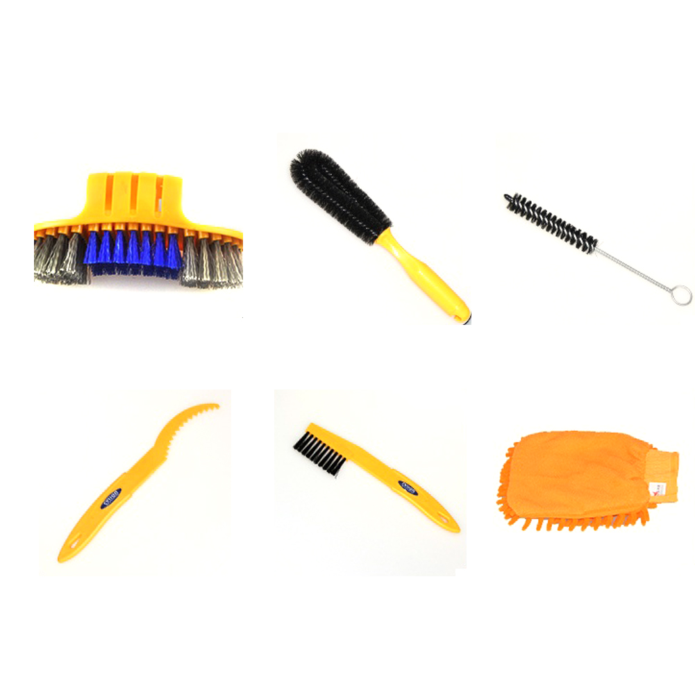 6Pcs Set Alat Pembersih Rantai - Bike Chain Cleaner ulasan dan harga