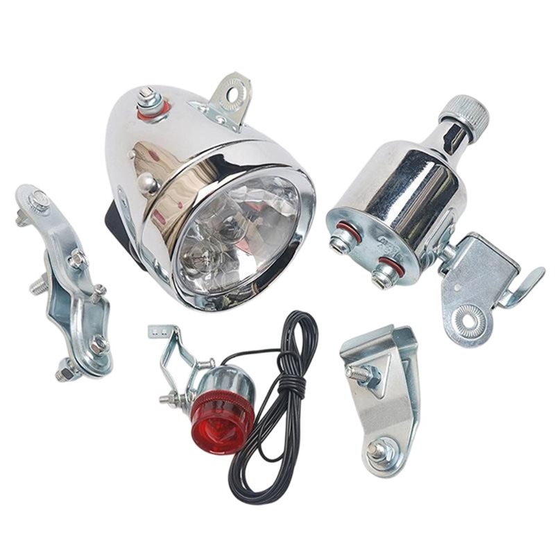 Kit Lampu Depan Belakang ABVE- - Bike Dynamo Light ulasan dan harga