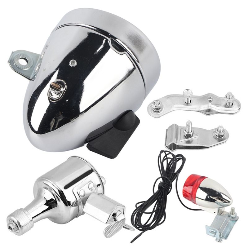 Kit Lampu Depan Belakang ABVE- - Bike Dynamo Light ulasan dan harga