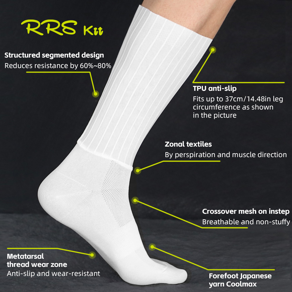 Rrskit Kaus Kaki Aerodinamis B - Cycling Gear Man ulasan dan harga