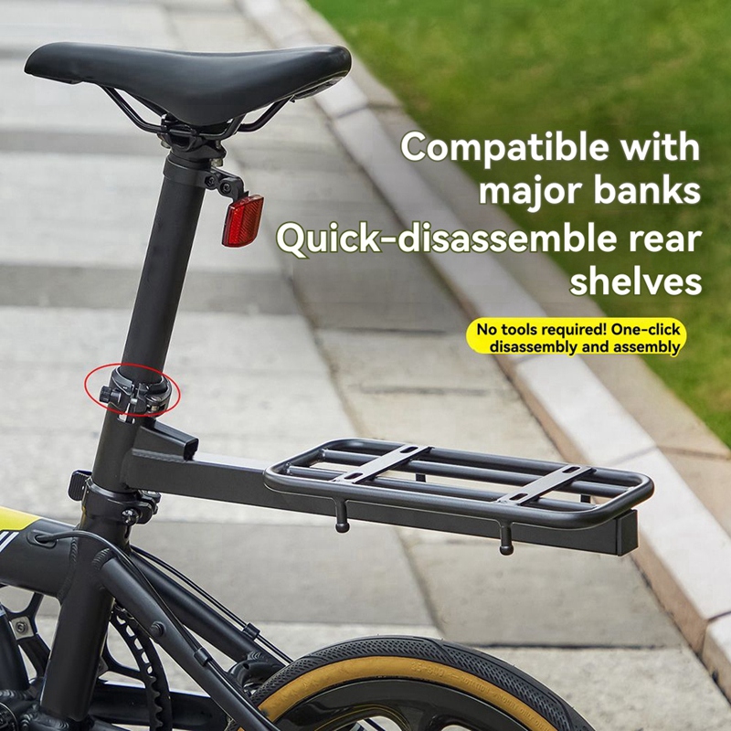Rak Kargo Belakang Sepeda, Rak - Bike Cargo Rack ulasan dan harga