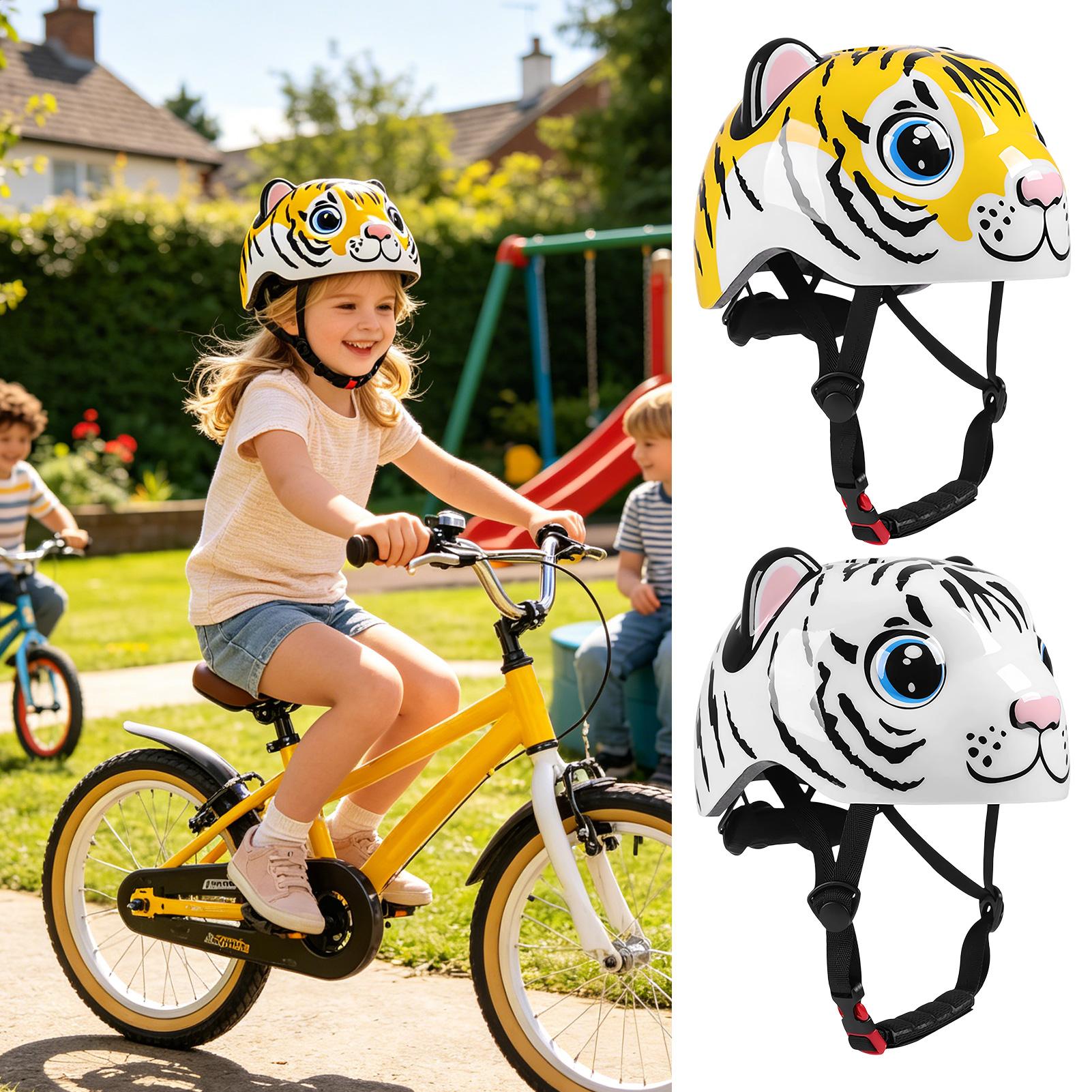 Helm Anak Pola Harimau Perleng - Cycling Gear For Commuting ulasan dan harga