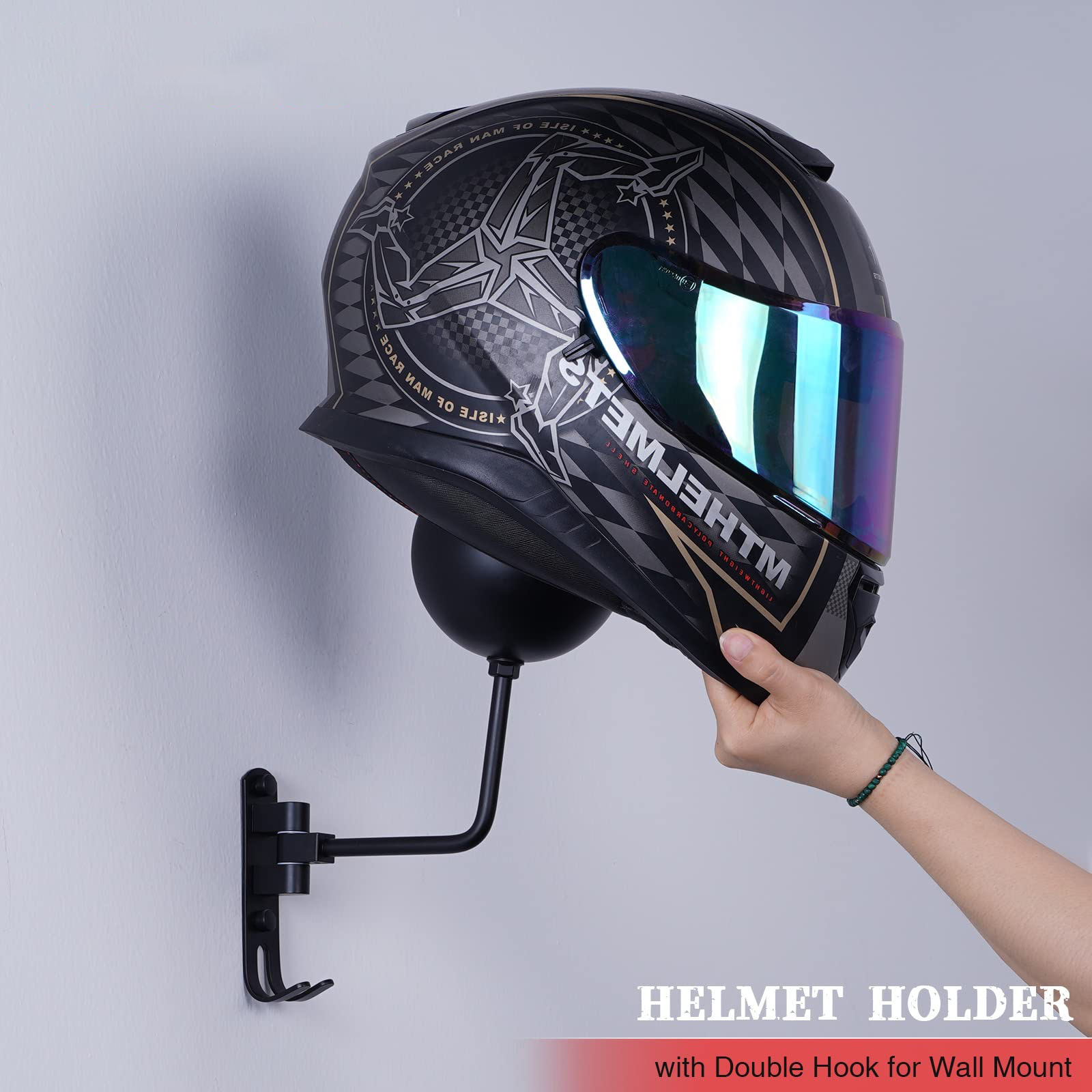 Tempat Penyimpanan Helm Sepeda - Cycling Gear Wall Storage ulasan dan harga