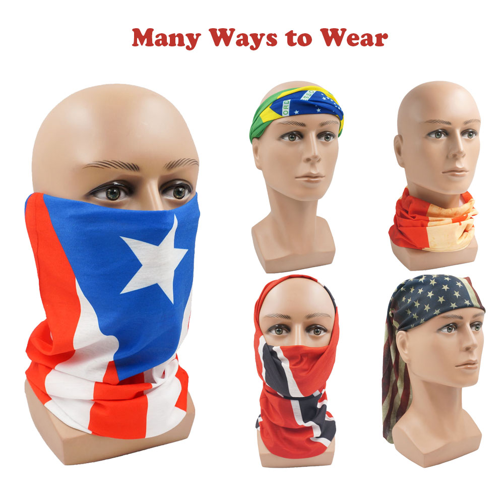Bandana Bendera Nigeria Pelind - Cycling Gear Man ulasan dan harga