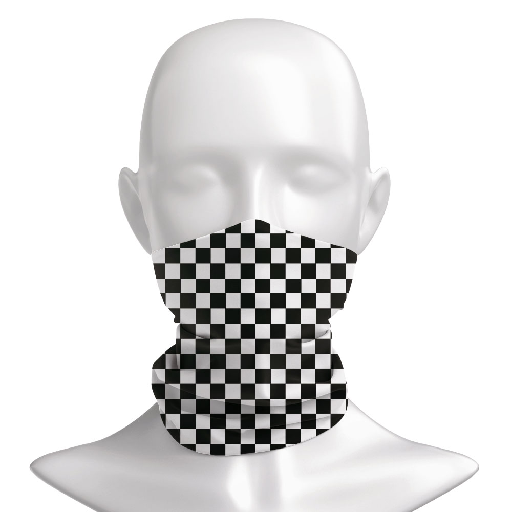Bandana motif kotak-kotak, Ban - Cycling Gear Man ulasan dan harga